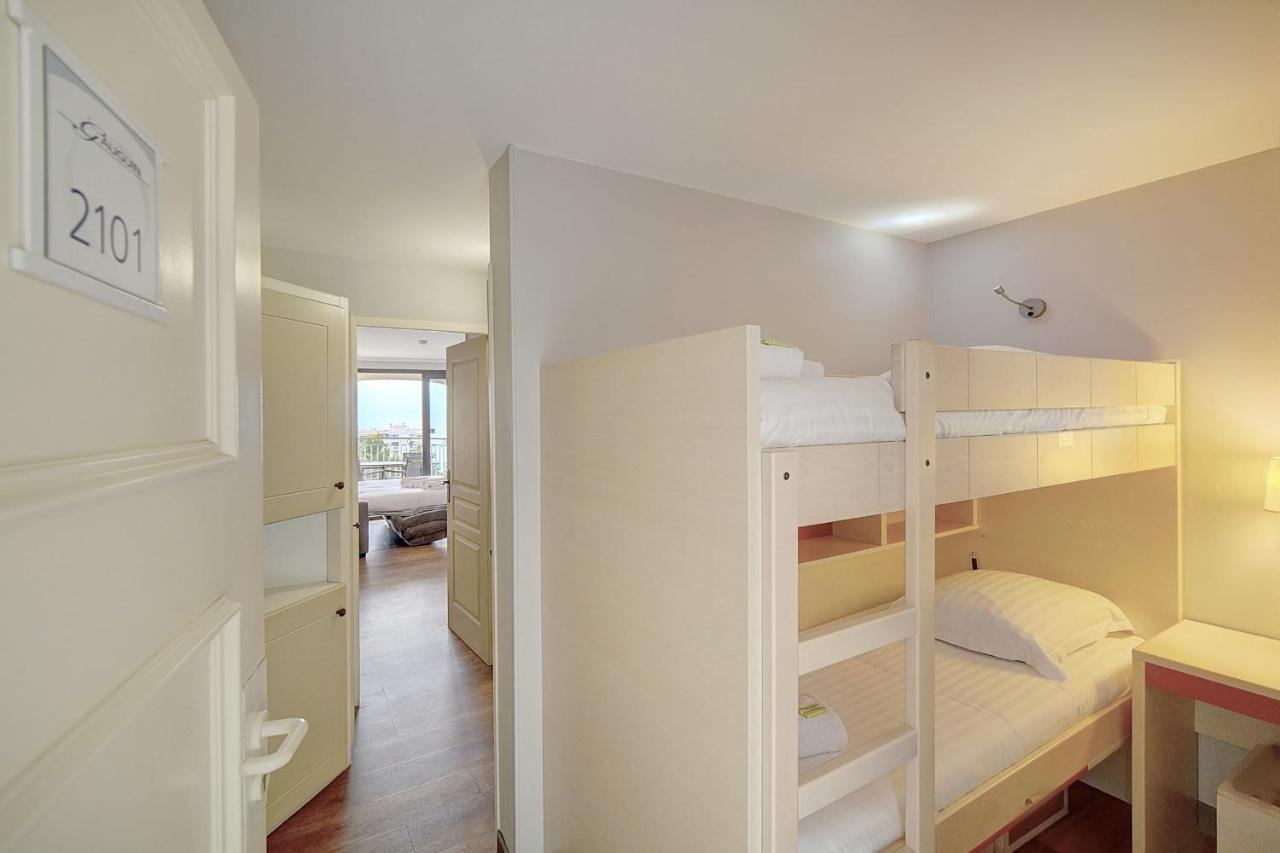 Immogroom - 2 Rooms Sea View - Swimming Pool - Terrace - Parking - Ac كان المظهر الخارجي الصورة