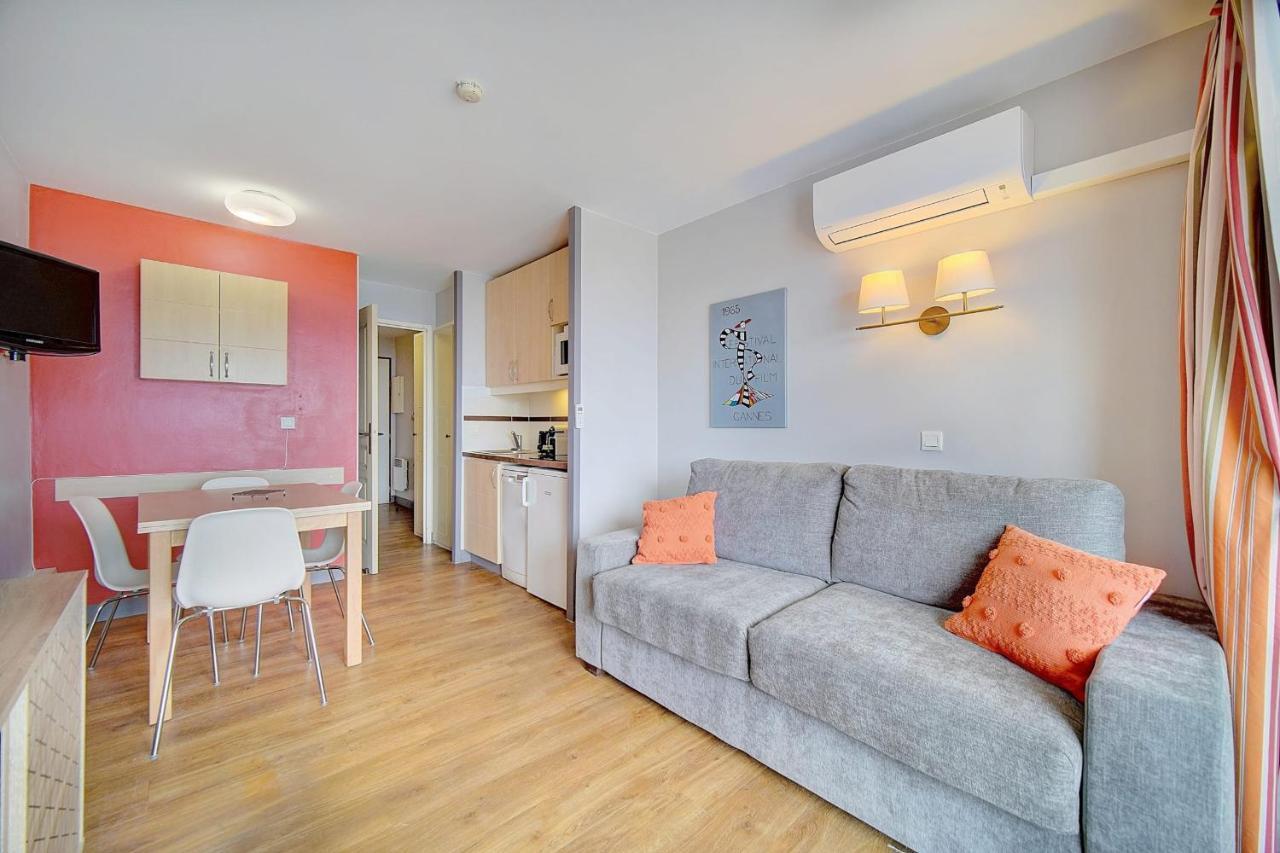 Immogroom - 2 Rooms Sea View - Swimming Pool - Terrace - Parking - Ac كان المظهر الخارجي الصورة